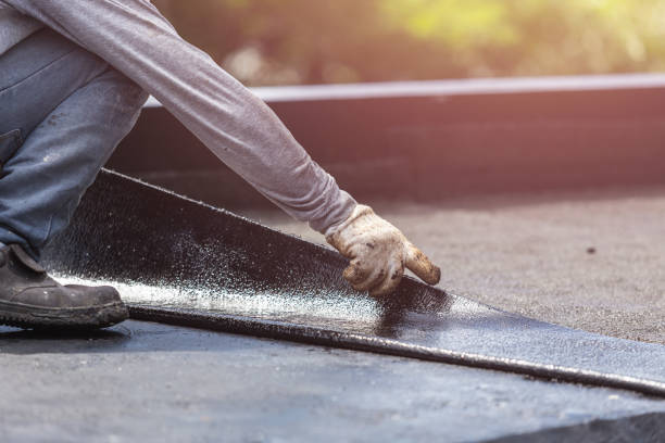 Professional Waterproofing technician working in Whippany, NJ